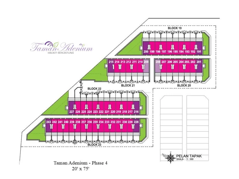 05. Taman Adenium P4-P6  (20' x 75') 1