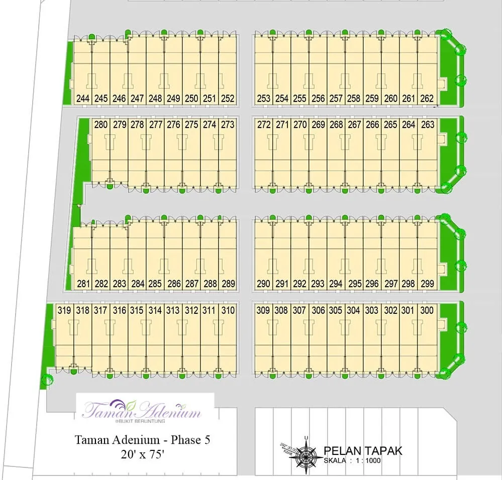 05. Taman Adenium P4-P6  (20' x 75') 2