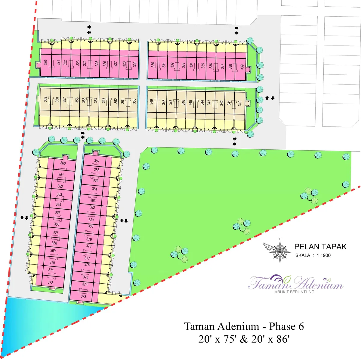 05. Taman Adenium P4-P6  (20' x 75') 3