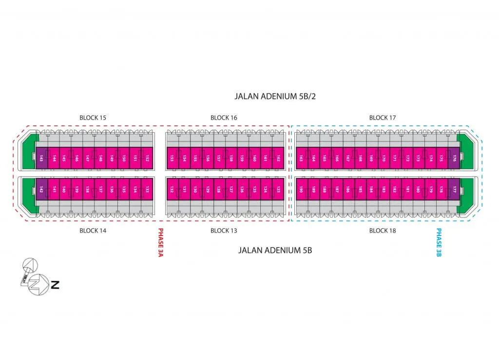 Taman Adenium (Phase 5) 20’x75’ 2